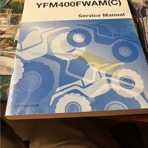 Yamaha Genuine Parts Manual - White Cover